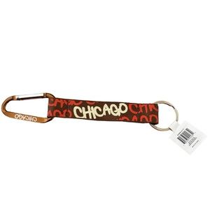 🔥 New Carabiner Clip Keychain- Chicago